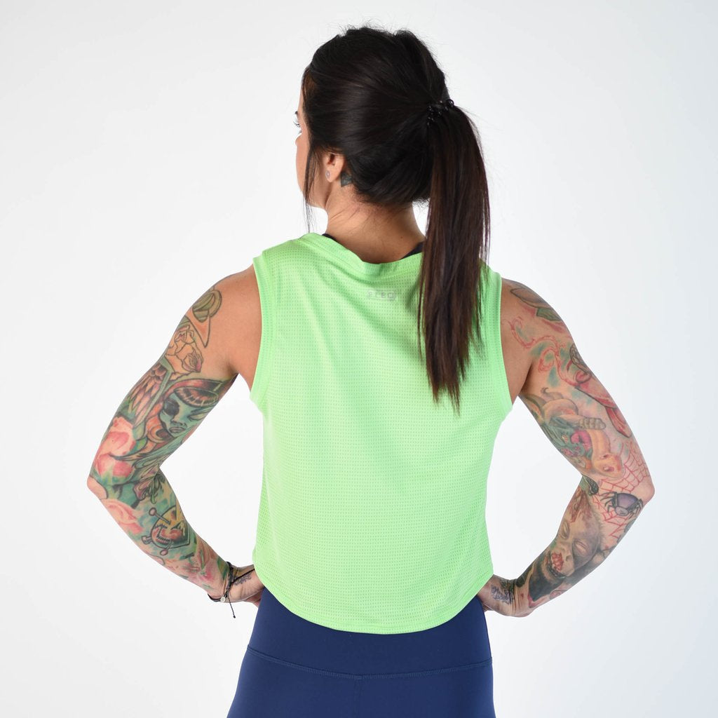 FLEO Dylan Muscle Crop - Sharp Green - 9 for 9