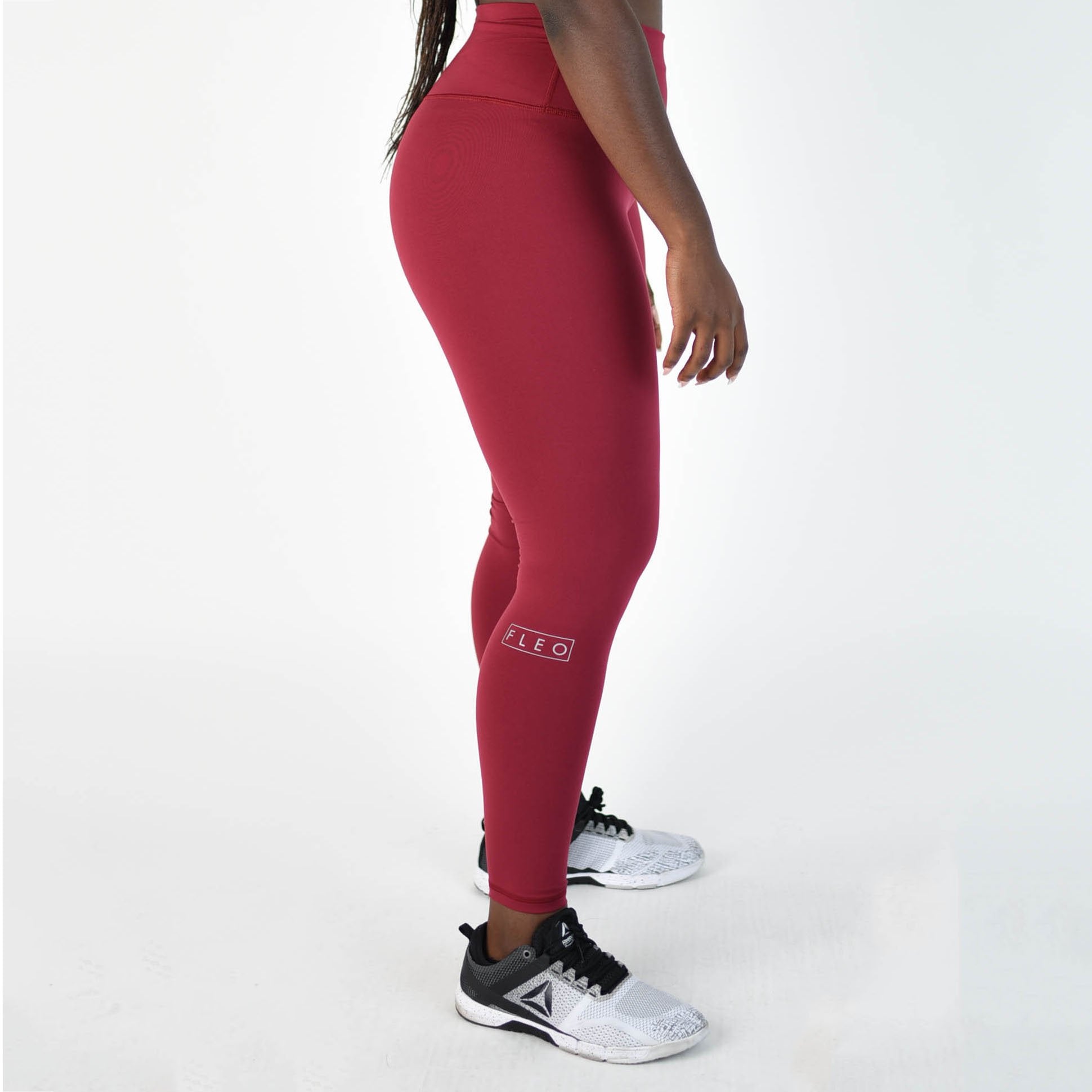 Red training leggings store