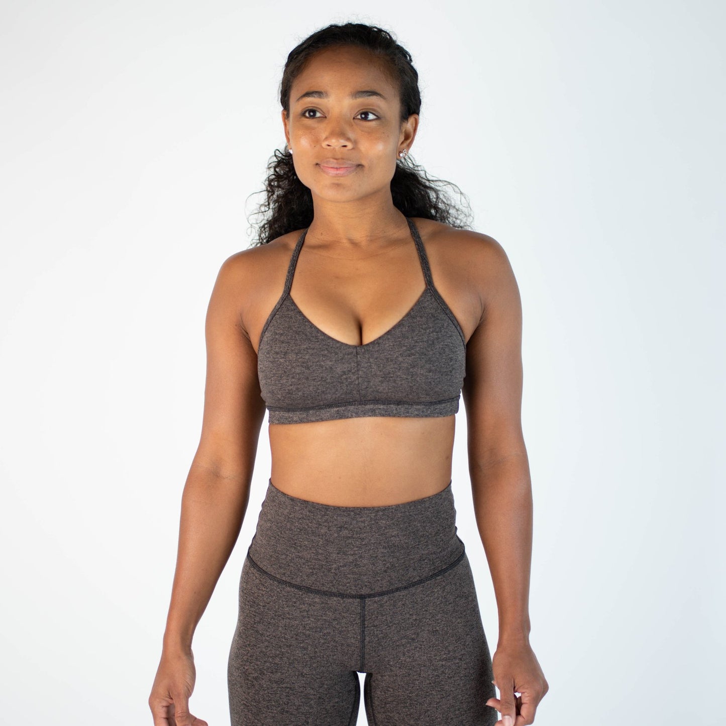 FLEO Reinette Sports Bra - Taupe Black - 9 for 9