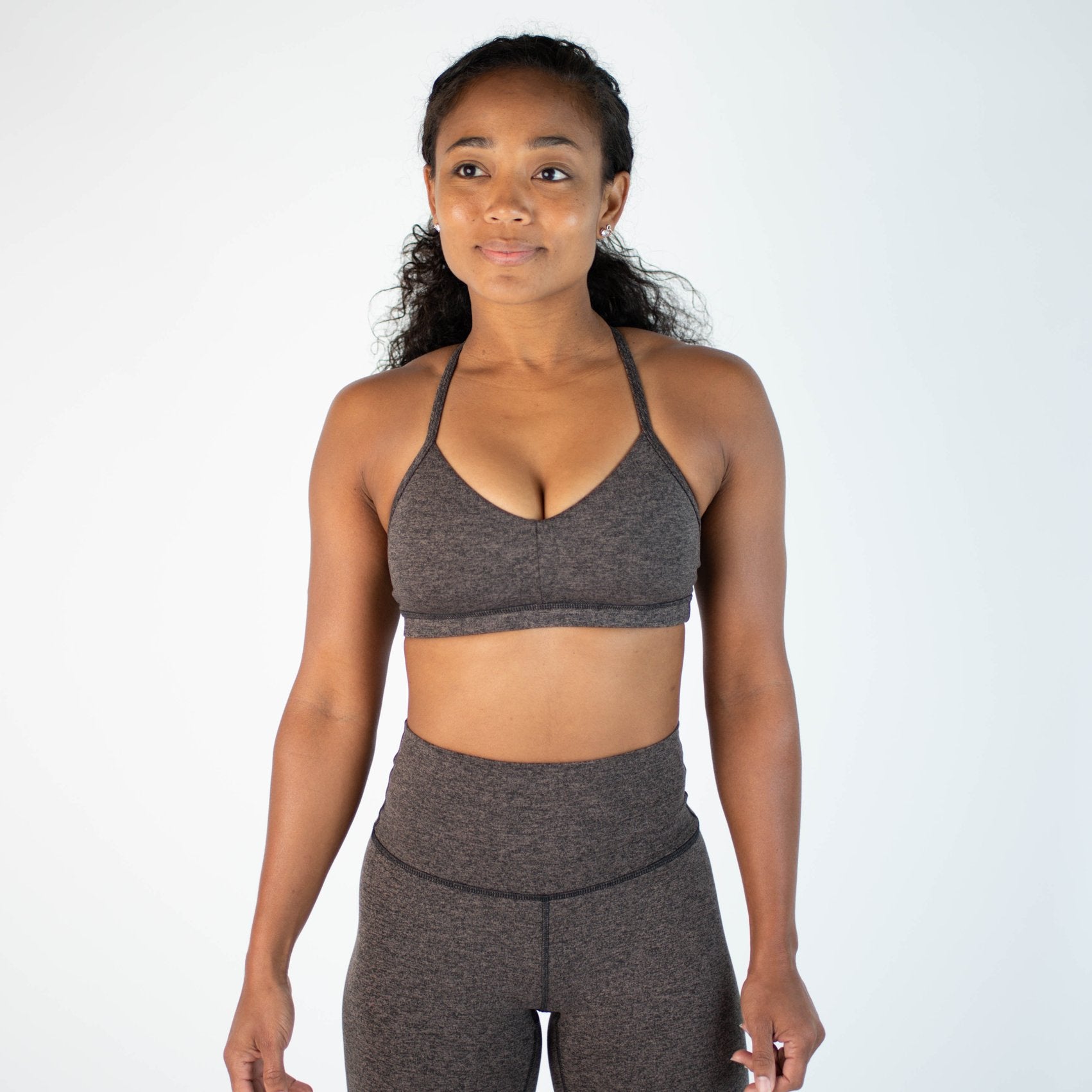 FLEO Reinette Sports Bra - Taupe Black - 9 for 9