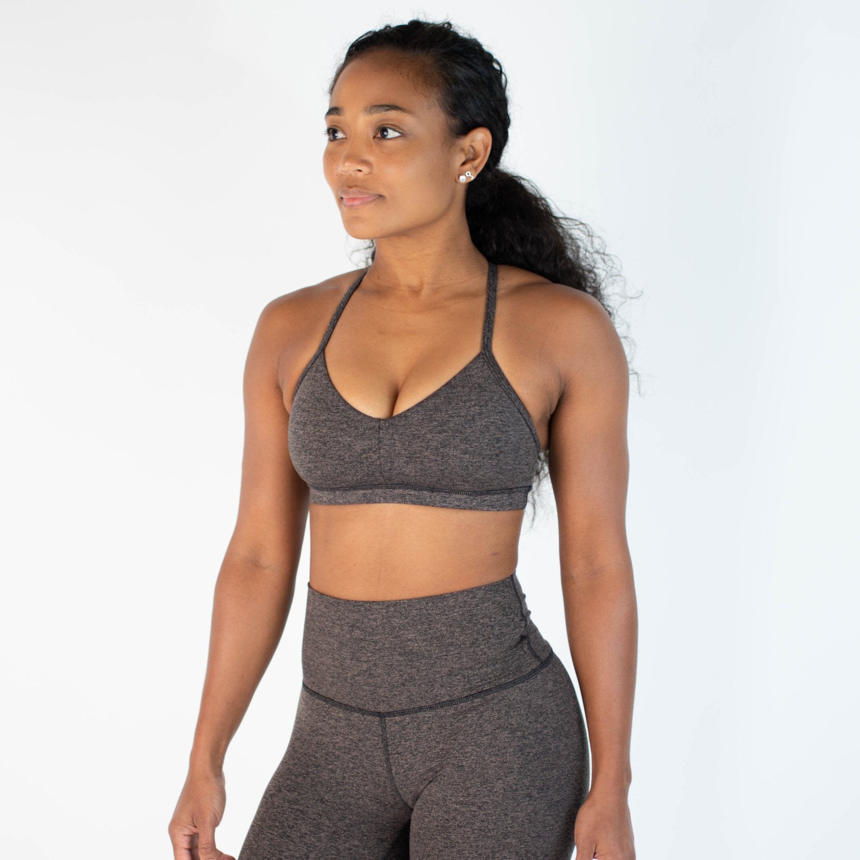 FLEO Reinette Sports Bra - Taupe Black - 9 for 9