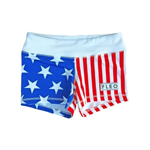 FLEO USA Shorts (3.25) - 9 for 9
