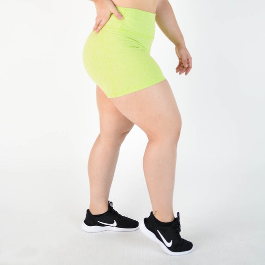 FLEO Acid Lime Shorts (True High Contour) - 9 for 9