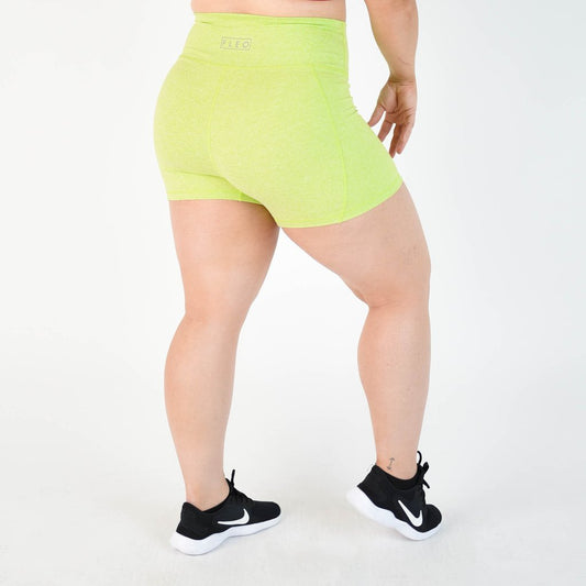 FLEO Acid Lime Shorts (True High Contour) - 9 for 9
