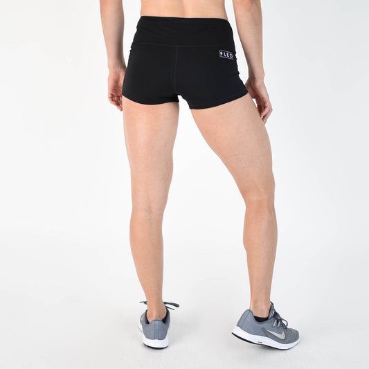FLEO Black Shorts (High-rise Original) - 9 for 9