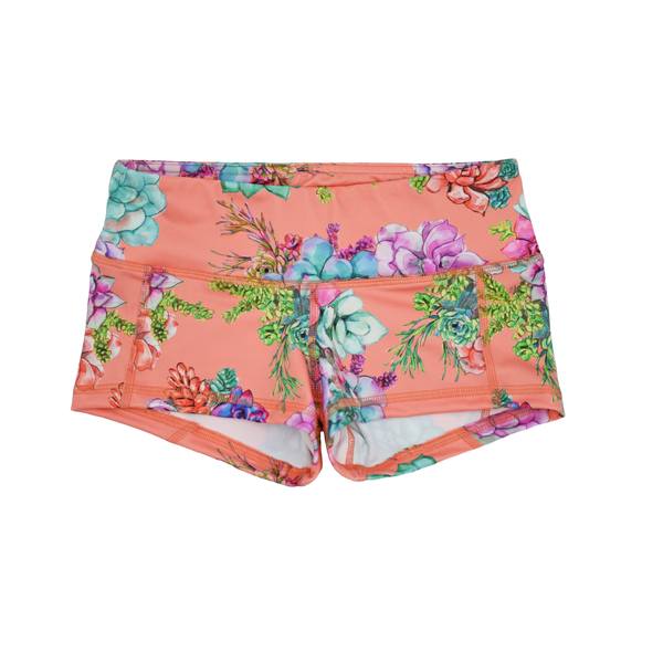 FLEO Coral Succulent Shorts (Low-rise Contour) - 9 for 9