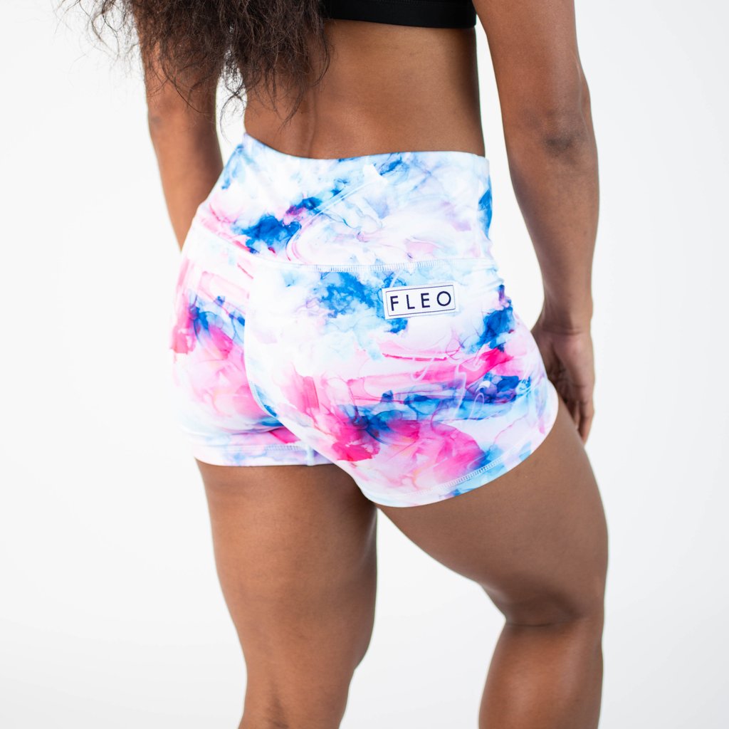 FLEO Cotton Candy Shorts (Power High-rise) - 9 for 9