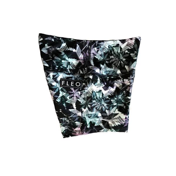FLEO Dark Botanical Shorts (Power High-rise) - 9 for 9