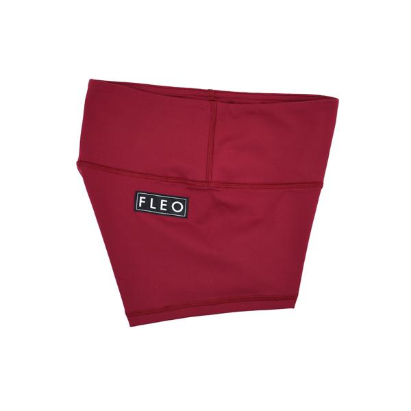 FLEO Deep Red Shorts (High-rise Original) - 9 for 9