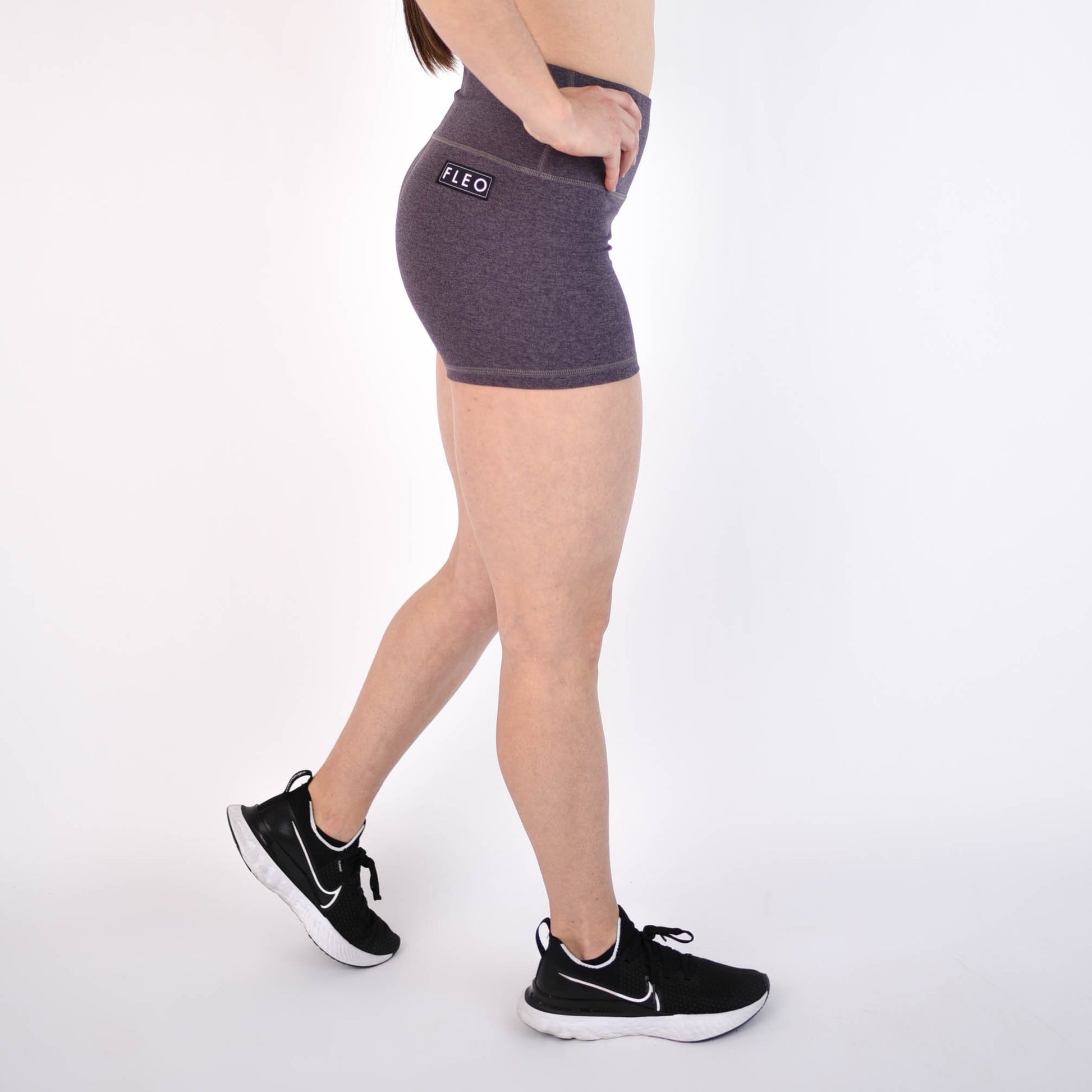 FLEO Grape Shark Shorts (Power High-rise) - 9 for 9