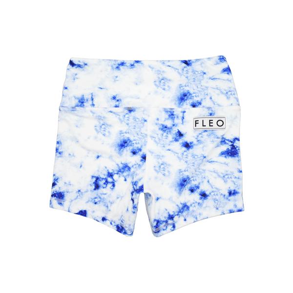 FLEO Indigo Blue Shorts (Power High-rise) - 9 for 9
