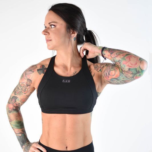 FLEO Jourdaine Sports Bra - Black - 9 for 9
