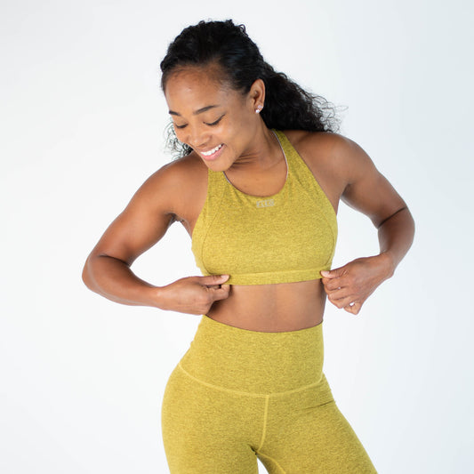 FLEO Jourdaine Sports Bra - Bronze Bamboo - 9 for 9