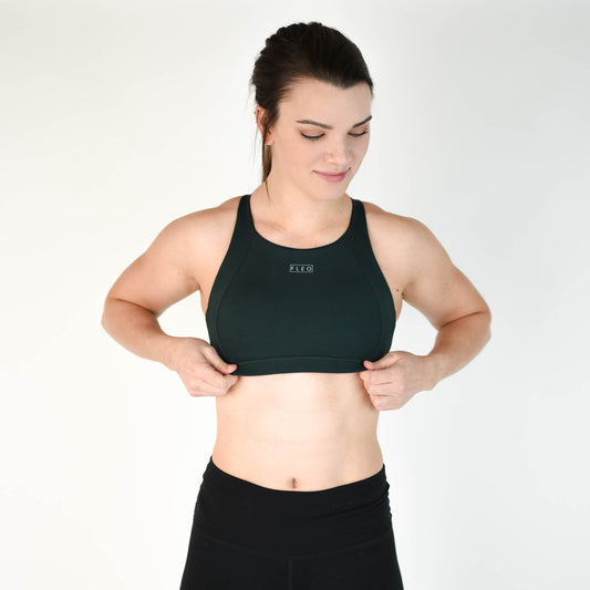 FLEO Jourdaine Sports Bra - Forest - 9 for 9