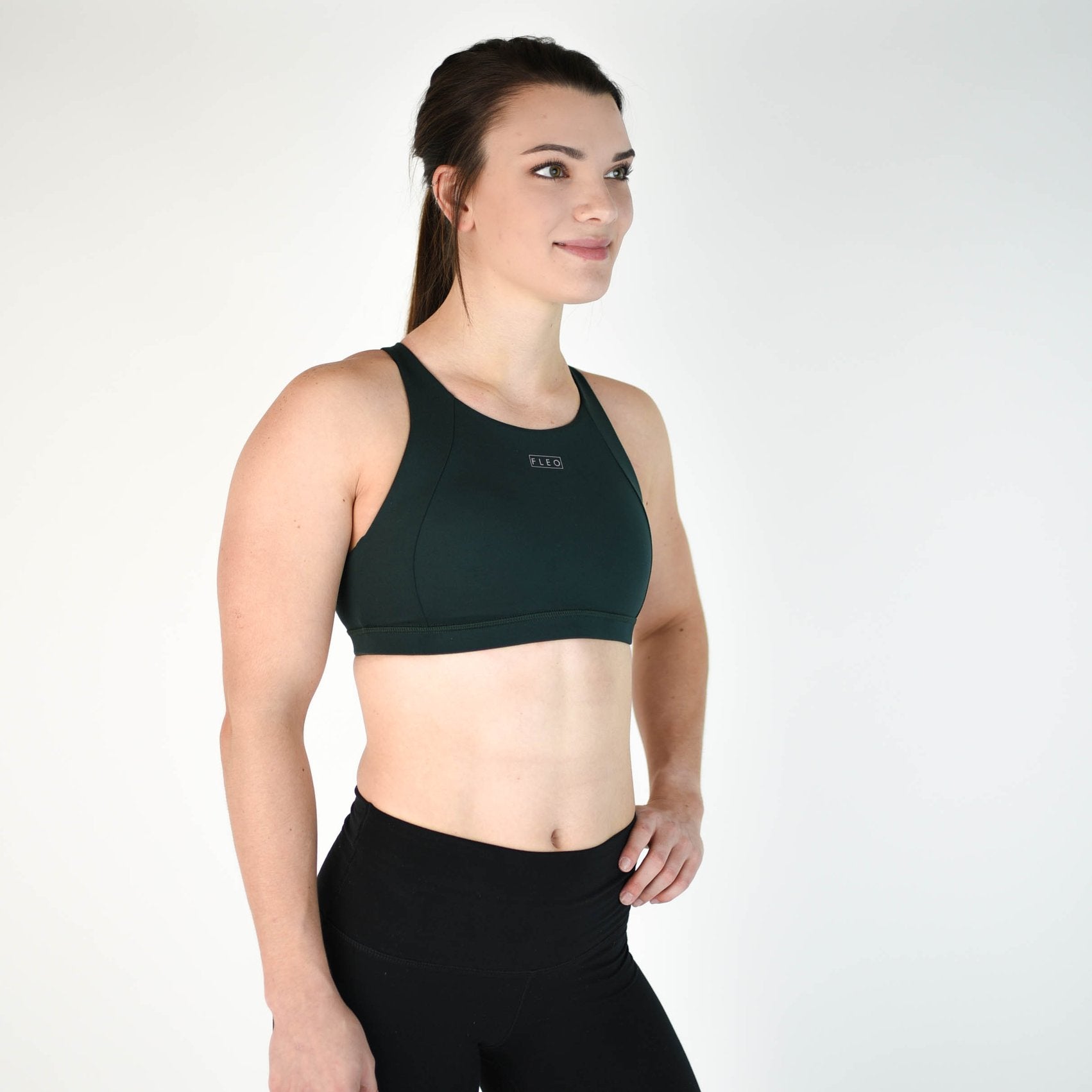 FLEO Jourdaine Sports Bra - Forest - 9 for 9