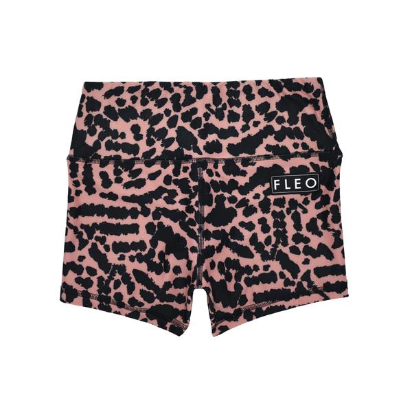 FLEO Leopard Frenzy Shorts (Power High-rise) - 9 for 9