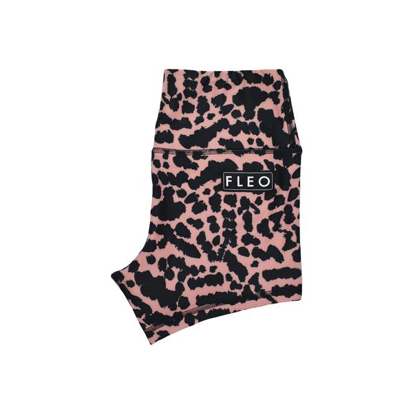 FLEO Leopard Frenzy Shorts (Power High-rise) - 9 for 9