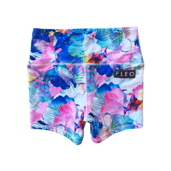 FLEO Mermaid Floral Shorts (Power High-rise) - 9 for 9