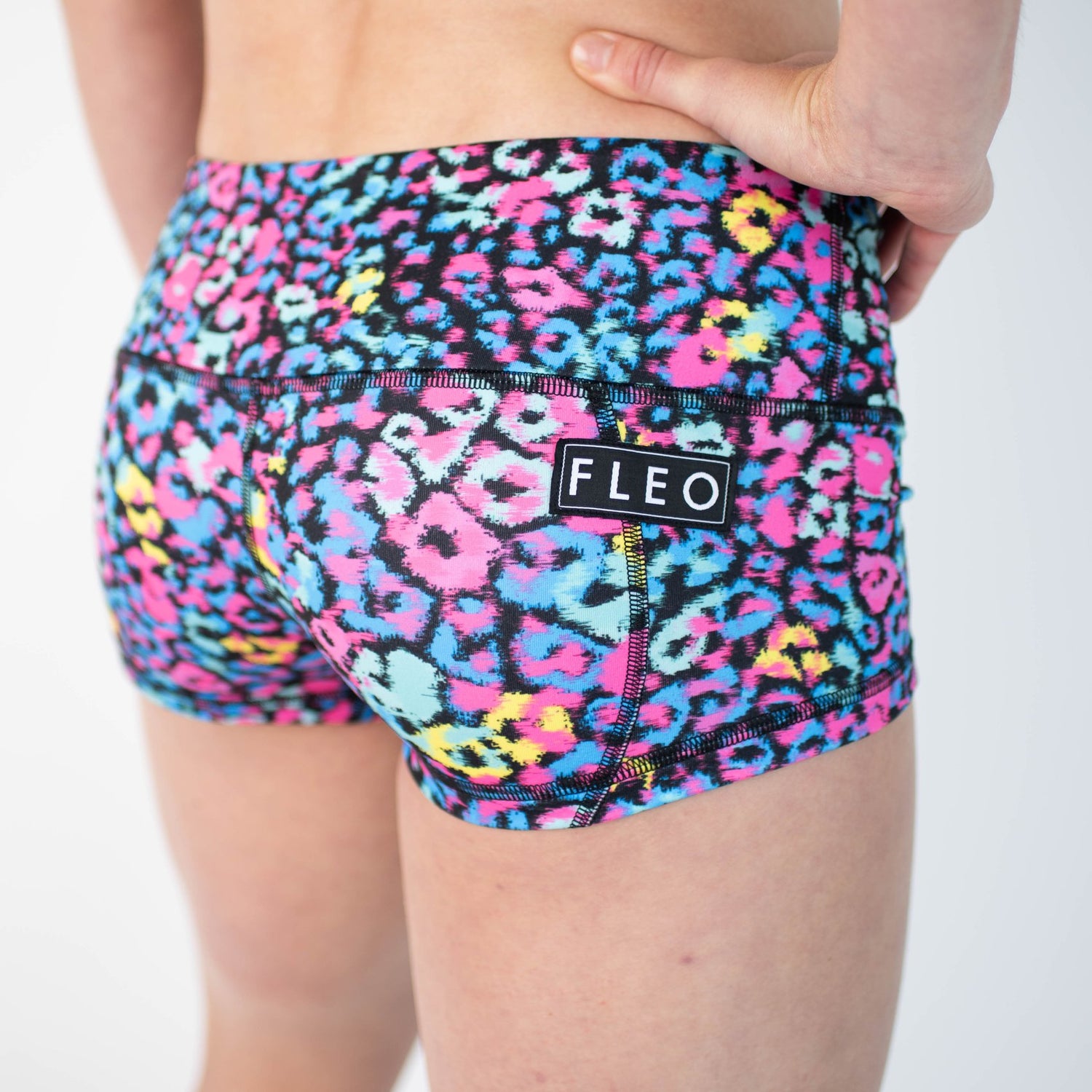 FLEO Miami Leopard Shorts (Low-rise Contour) - 9 for 9