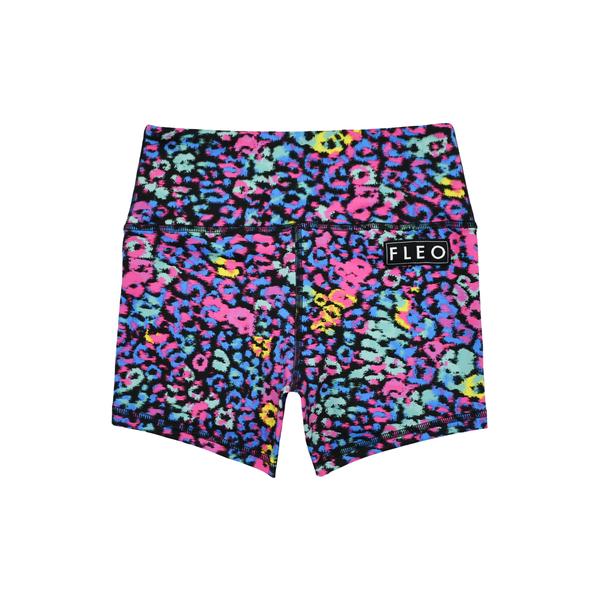 FLEO Miami Leopard Shorts (Power High-rise) - 9 for 9