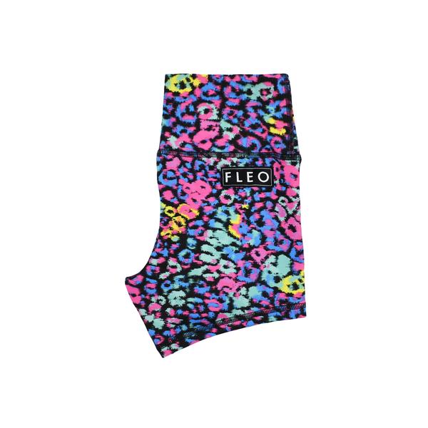 FLEO Miami Leopard Shorts (Power High-rise) - 9 for 9