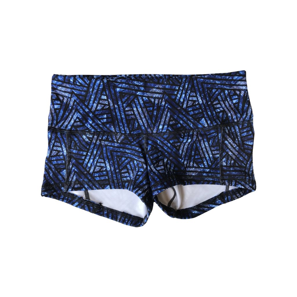 FLEO Navy Geo Shorts (Low-rise Contour) - 9 for 9