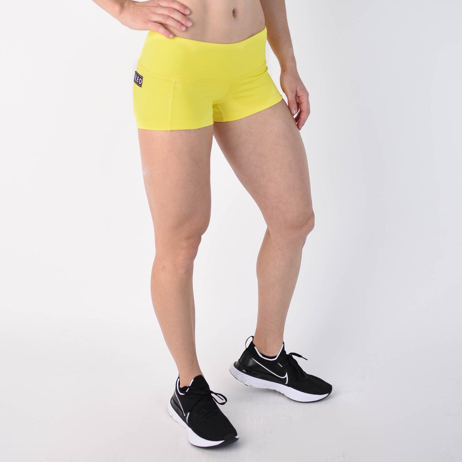 Reebok crossfit outlet shorts womens gold