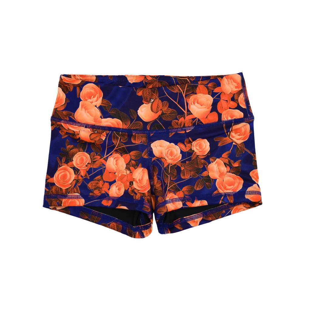 FLEO Orange Roses Shorts (Original) - 9 for 9