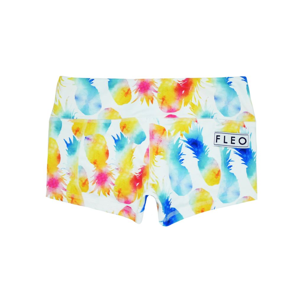 FLEO Pineapple Burst Shorts (Low-rise Contour) - 9 for 9