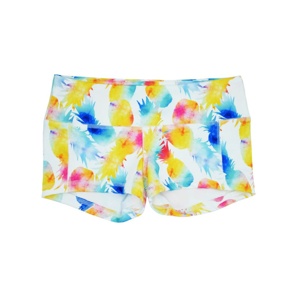 FLEO Pineapple Burst Shorts (Low-rise Contour) - 9 for 9