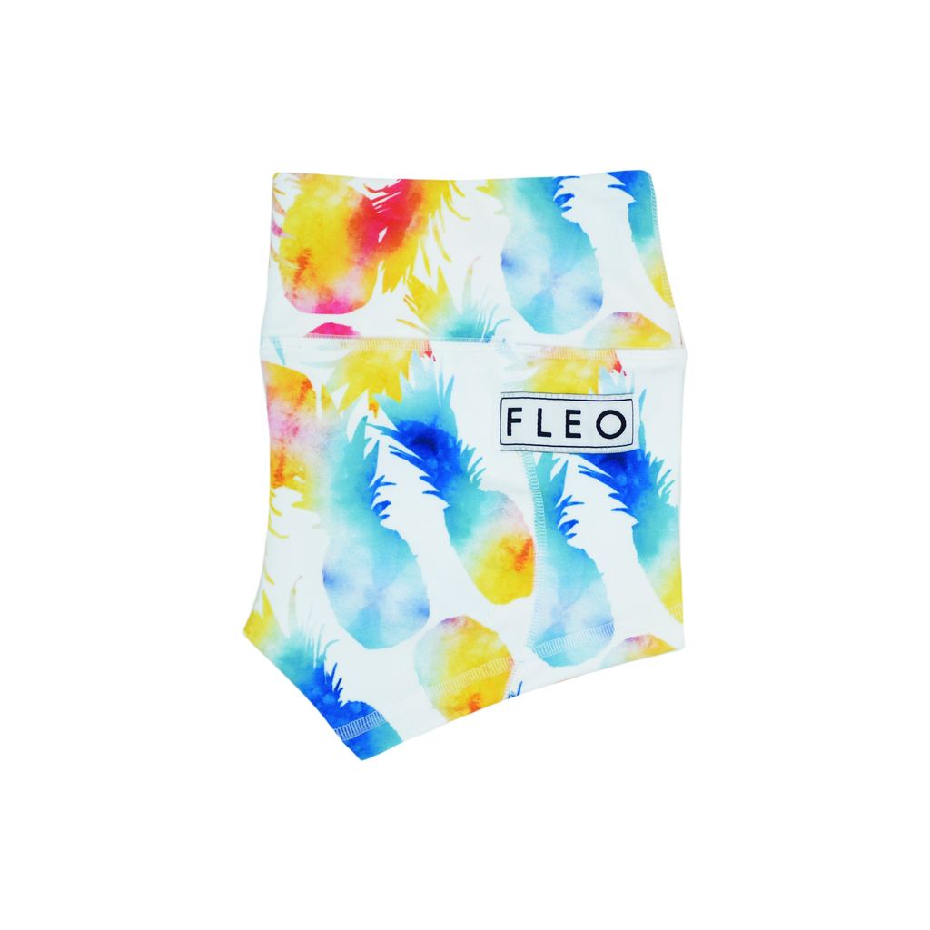 FLEO Pineapple Burst Shorts (Low-rise Contour) - 9 for 9
