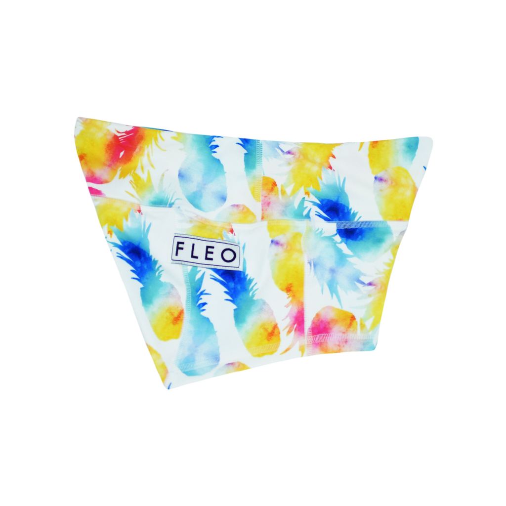 FLEO Pineapple Burst Shorts (Low-rise Contour) - 9 for 9