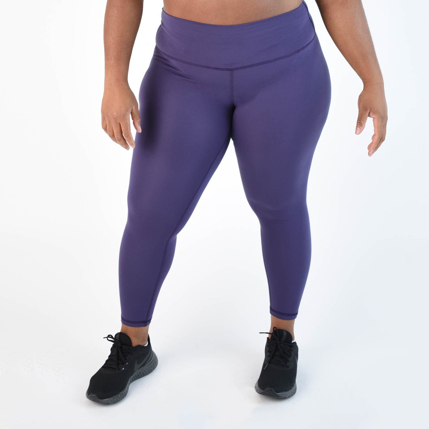 FLEO El Toro 25" Purple Velvet Leggings (Romey) - 9 for 9