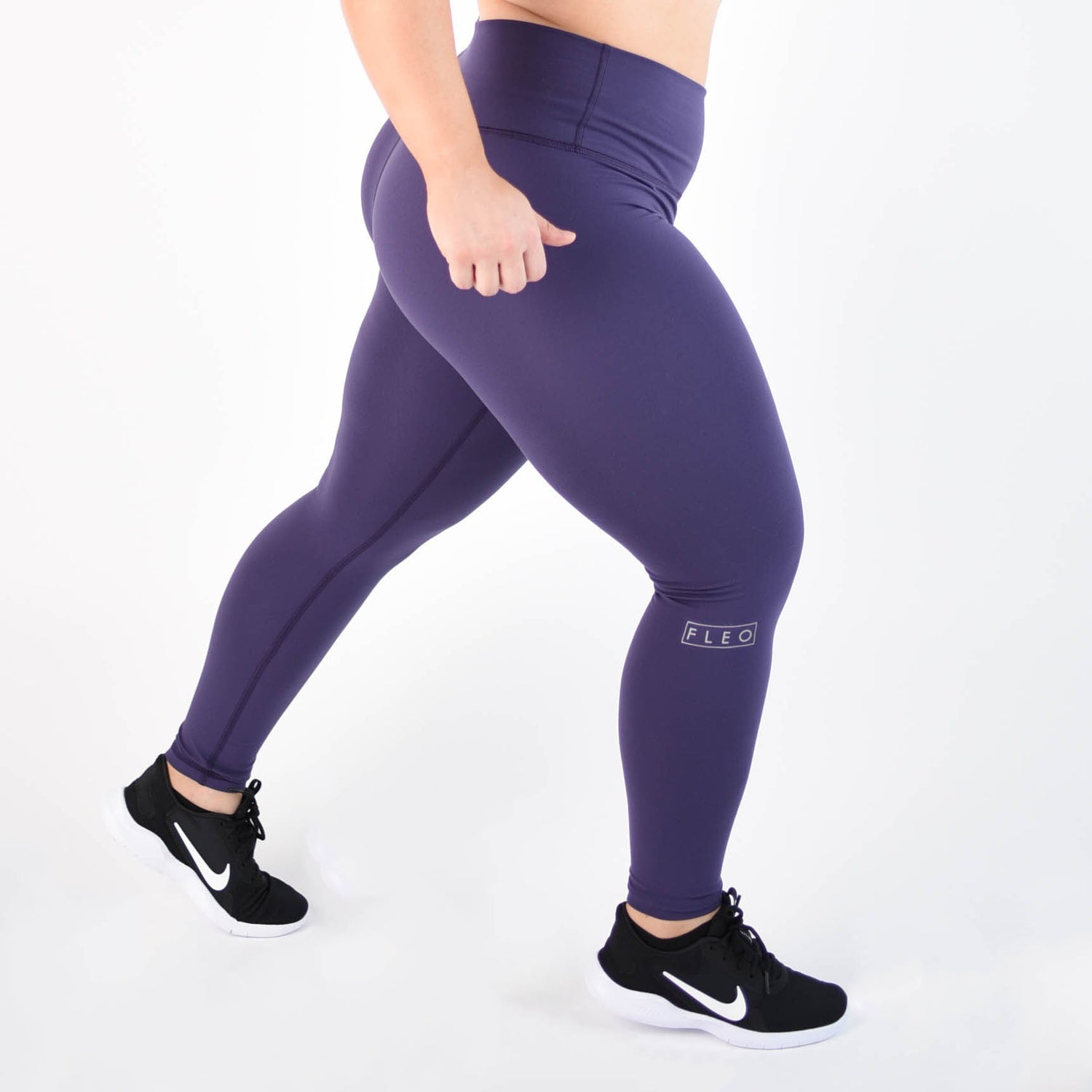 FLEO El Toro 25" Purple Velvet Leggings (Romey) - 9 for 9