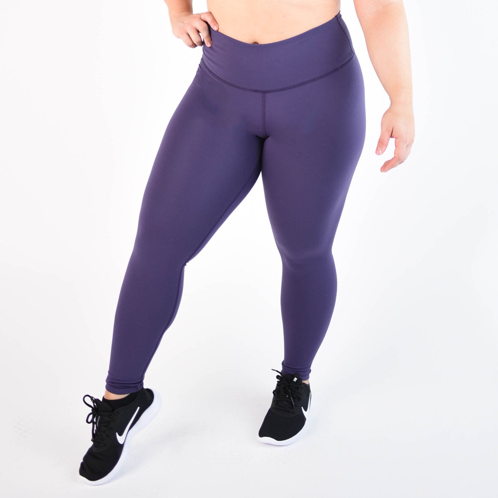 FLEO El Toro 25" Purple Velvet Leggings (Romey) - 9 for 9