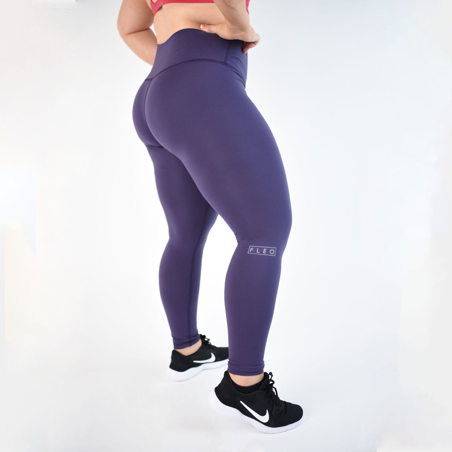 FLEO El Toro 25" Purple Velvet Leggings (Romey) - 9 for 9