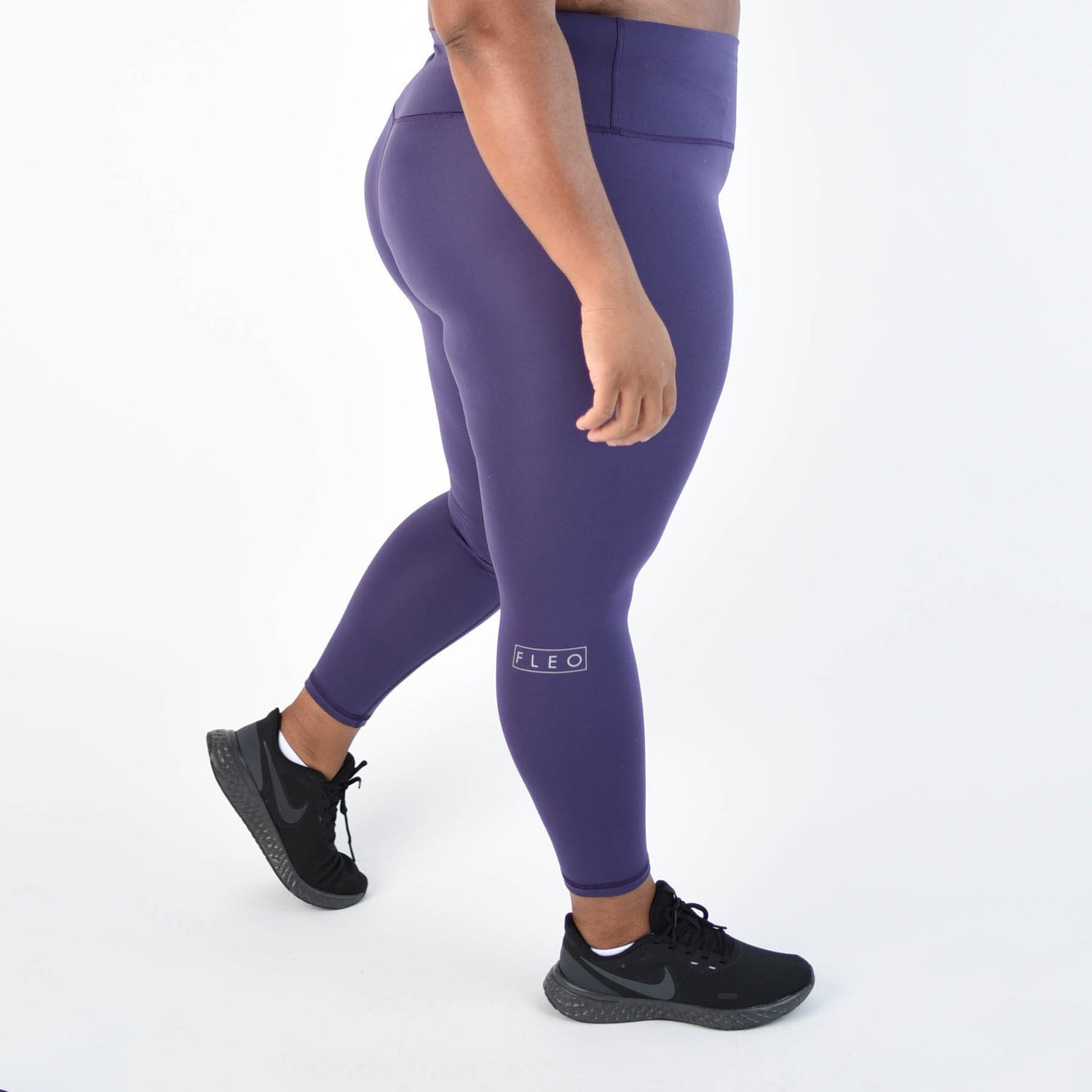 FLEO El Toro 25" Purple Velvet Leggings (Romey) - 9 for 9