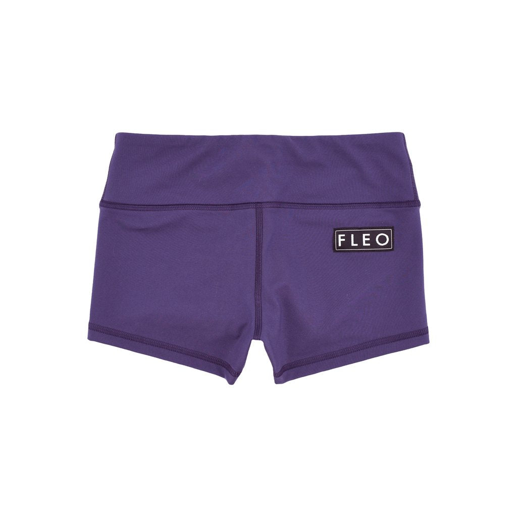 FLEO Purple Velvet Shorts (Original) - 9 for 9