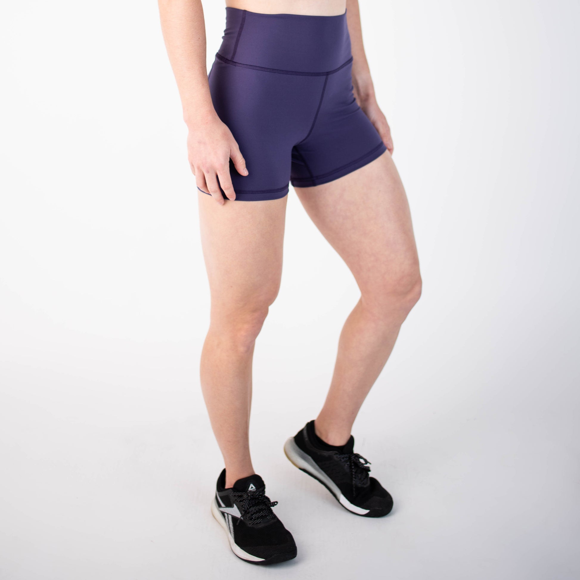 FLEO Purple Velvet Shorts (True High Contour) - 9 for 9