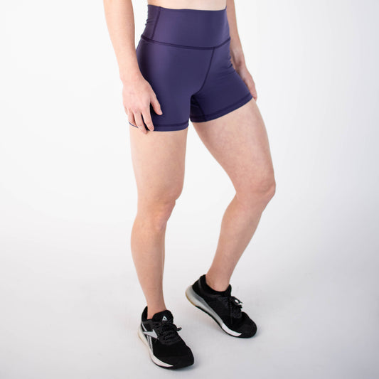 FLEO Purple Velvet Shorts (True High Contour) - 9 for 9
