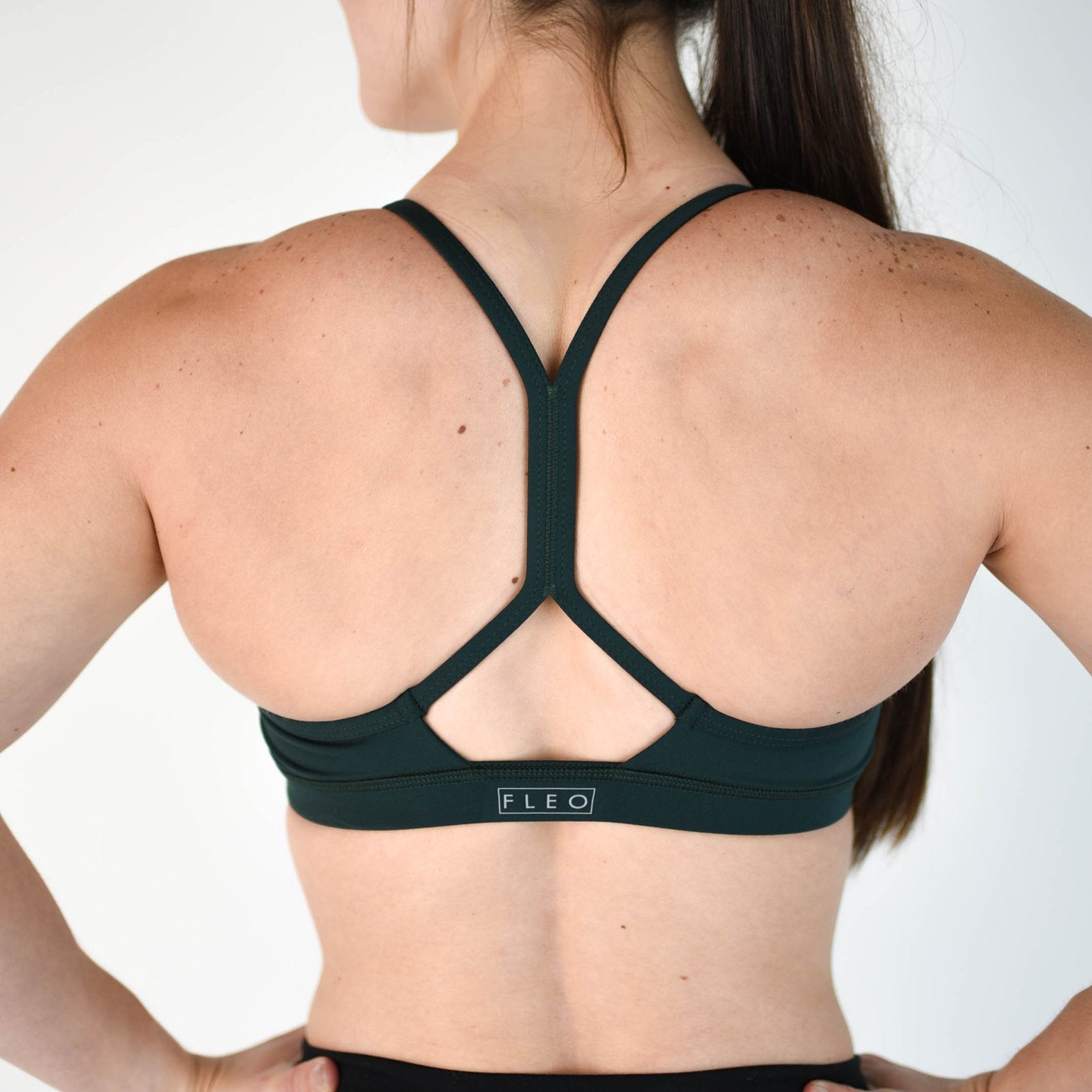 FLEO Reinette Sports Bra - Forest - 9 for 9