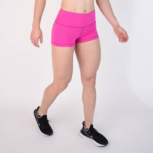 FLEO Rose Violet Shorts (High-rise Original) - 9 for 9