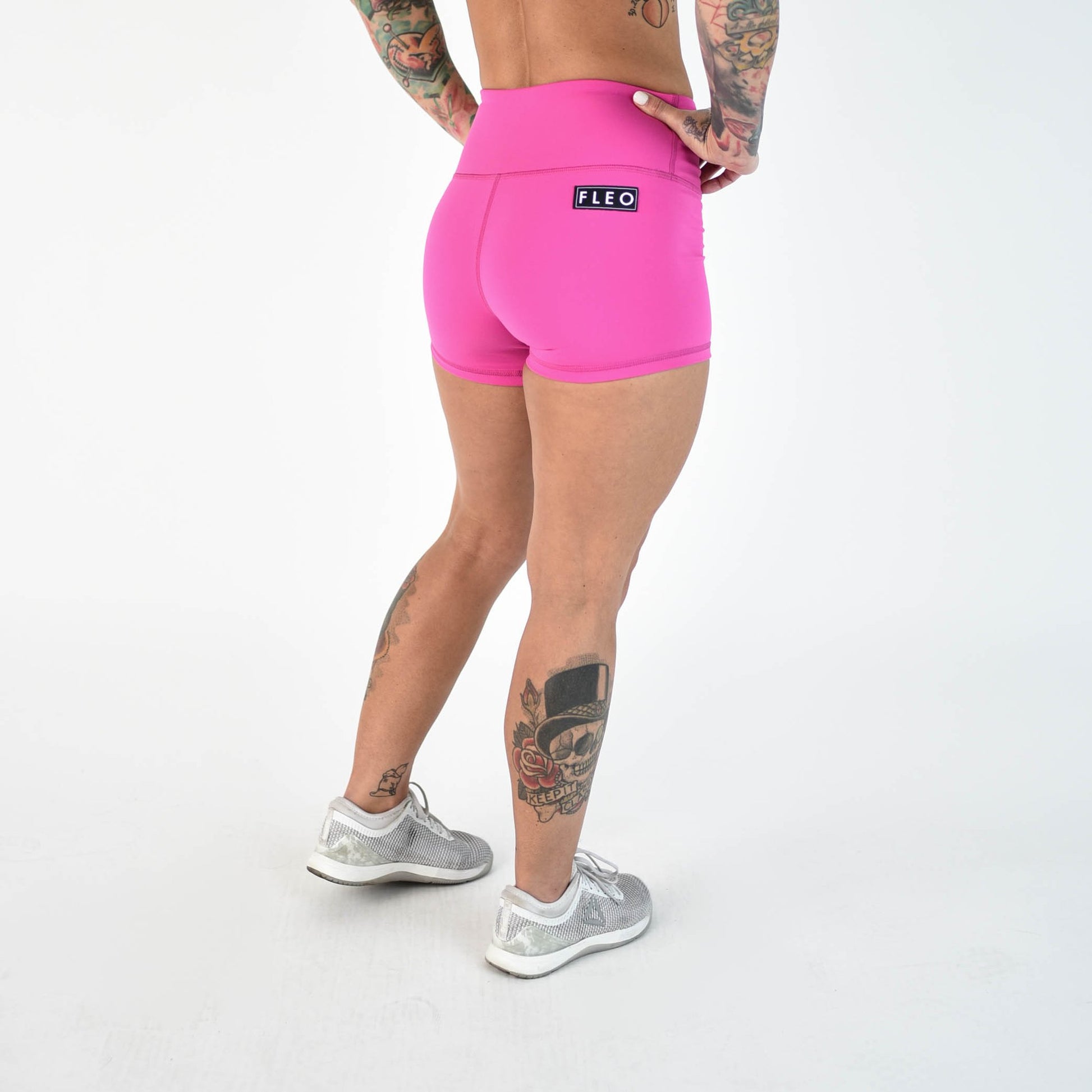 FLEO Rose Violet Shorts (Power High-rise) - 9 for 9