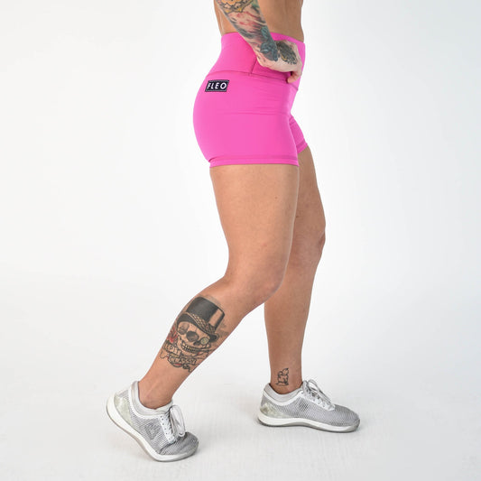 FLEO Rose Violet Shorts (Power High-rise) - 9 for 9