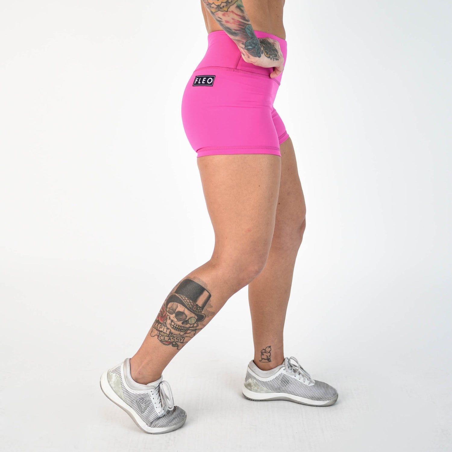 FLEO Rose Violet Shorts (Power High-rise) - 9 for 9