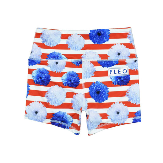 FLEO Stripes & Poms Shorts (Power High-rise) - 9 for 9