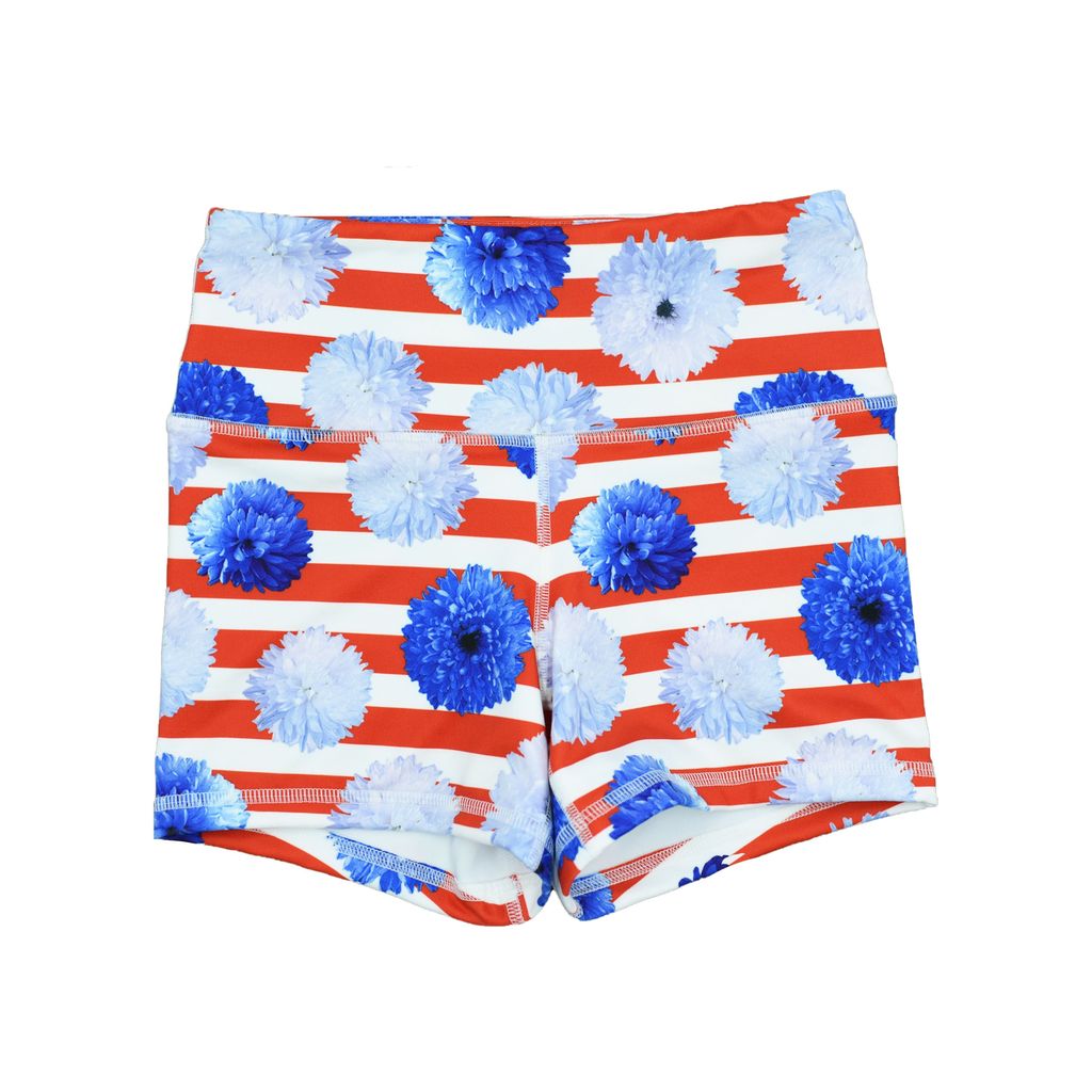 FLEO Stripes & Poms Shorts (Power High-rise) - 9 for 9