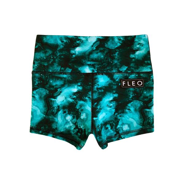 FLEO Turquoise Stone Shorts (High-rise Original) - 9 for 9