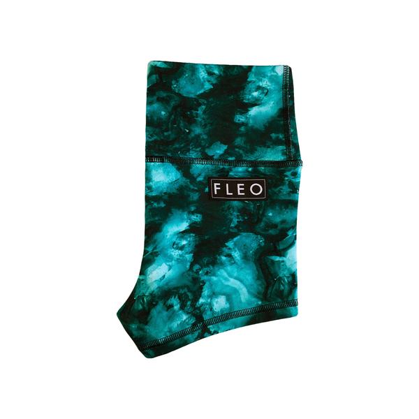 FLEO Turquoise Stone Shorts (High-rise Original) - 9 for 9