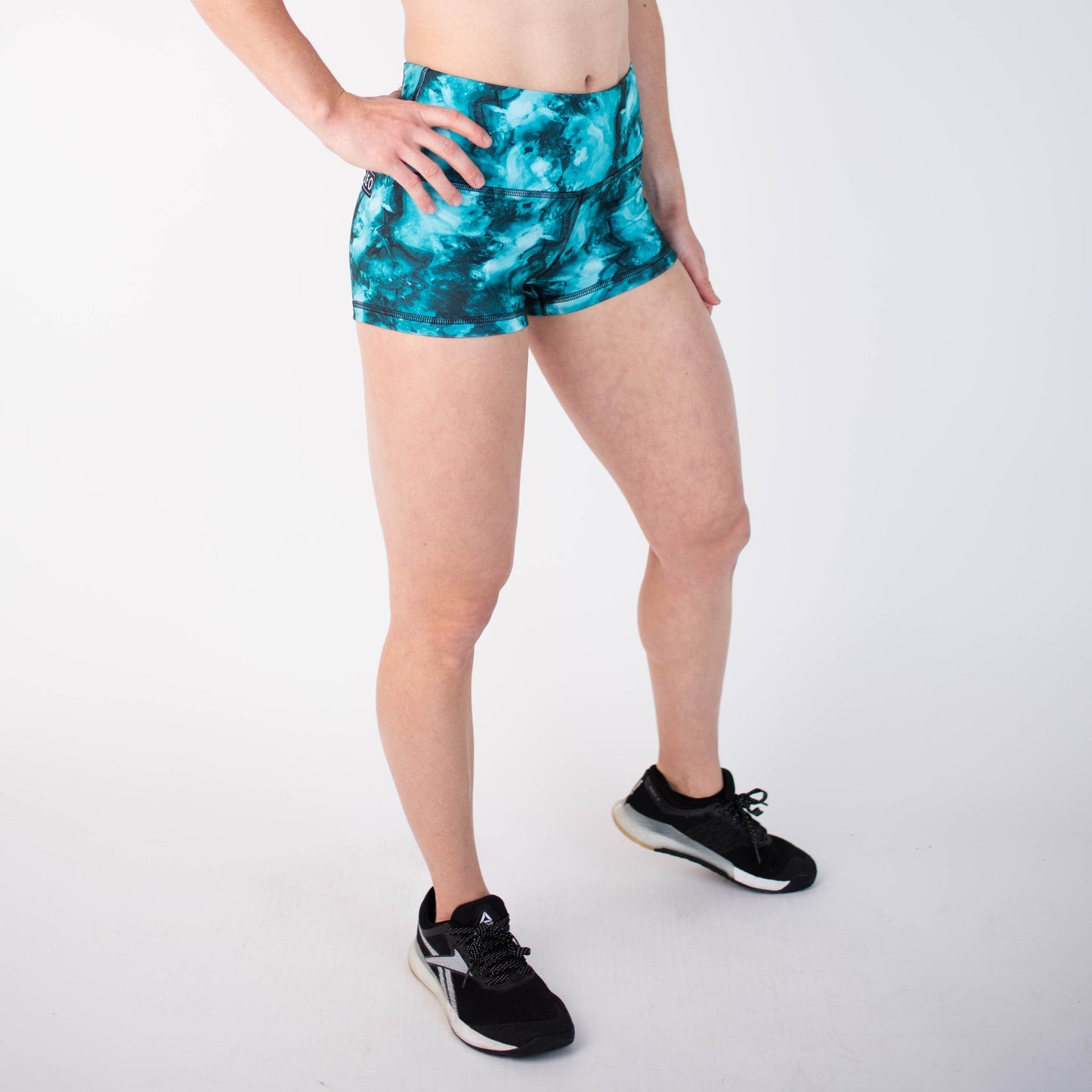 FLEO Turquoise Stone Shorts (High-rise Original) - 9 for 9